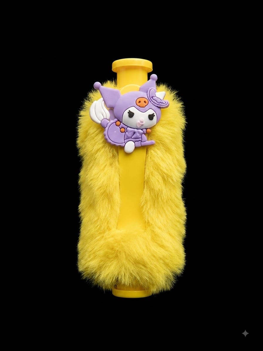 Bigman Yellow Full Fur Pen