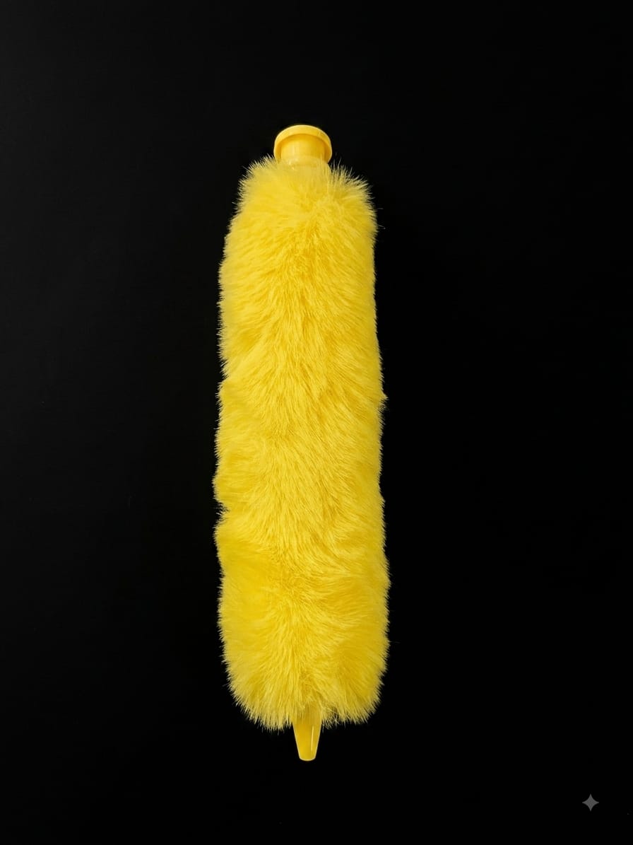 Bigman Yellow Full Fur Pen