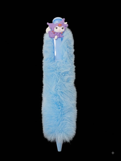 Bigman Blue Fur Kuromi Pen