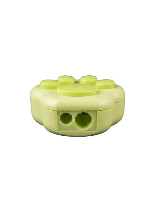 Bigman Green Cat Paw Eraser & Sharpener