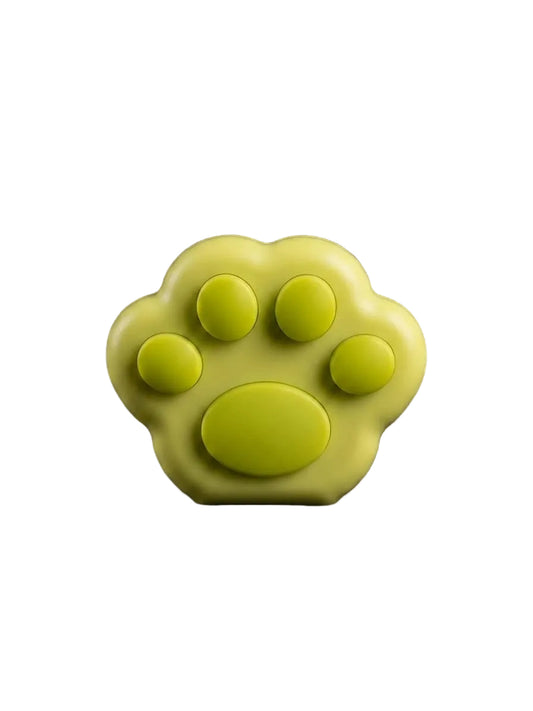Bigman Green Cat Paw Eraser & Sharpener