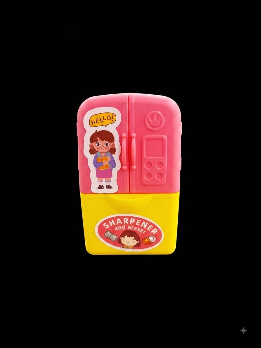 Bigman Refrigerator Eraser & Sharpener
