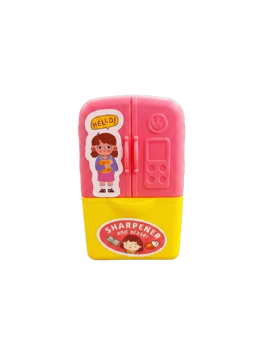 Bigman Refrigerator Eraser & Sharpener