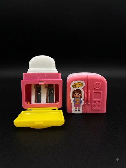 Bigman Refrigerator Eraser & Sharpener