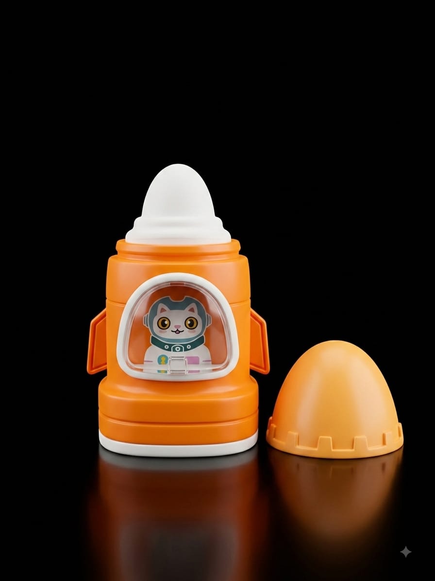 Bigman Space Rocket Pencil Sharpener