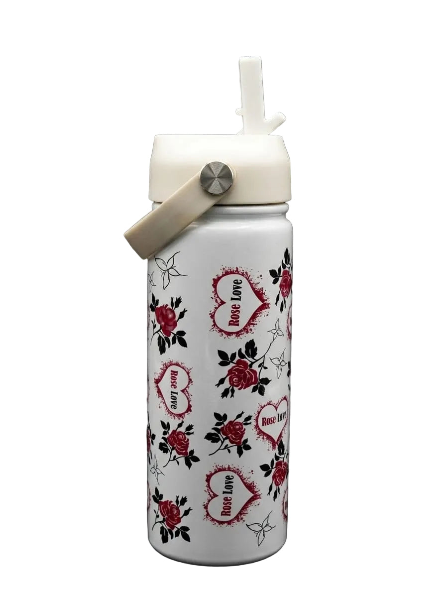 Bigman Rose Love Stainless Steel Bottle
