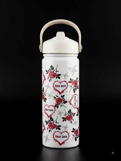 Bigman Rose Love Stainless Steel Bottle