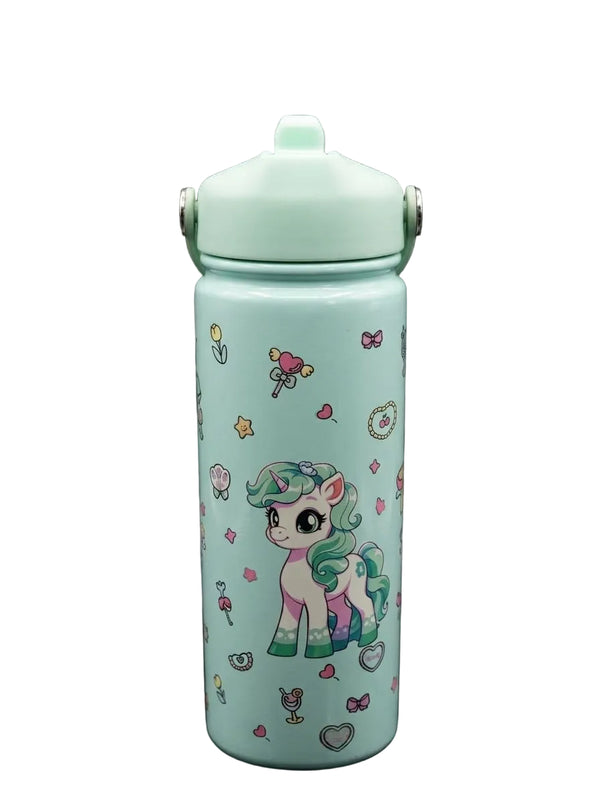 Bigman Unicorn Mint Green Water Bottle