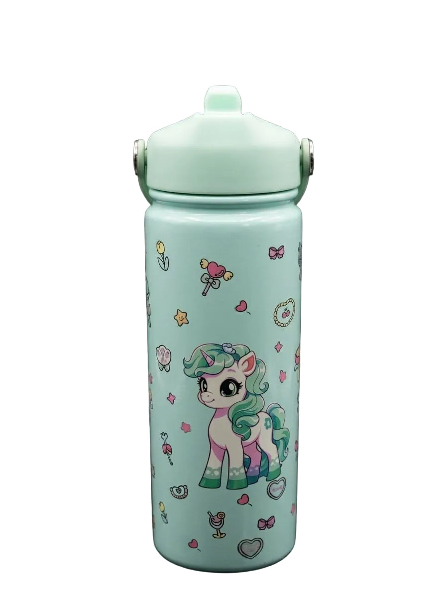 Bigman Unicorn Mint Green Water Bottle