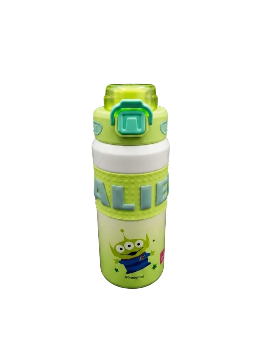 Bigman Green Sports Water Bottle with Strap