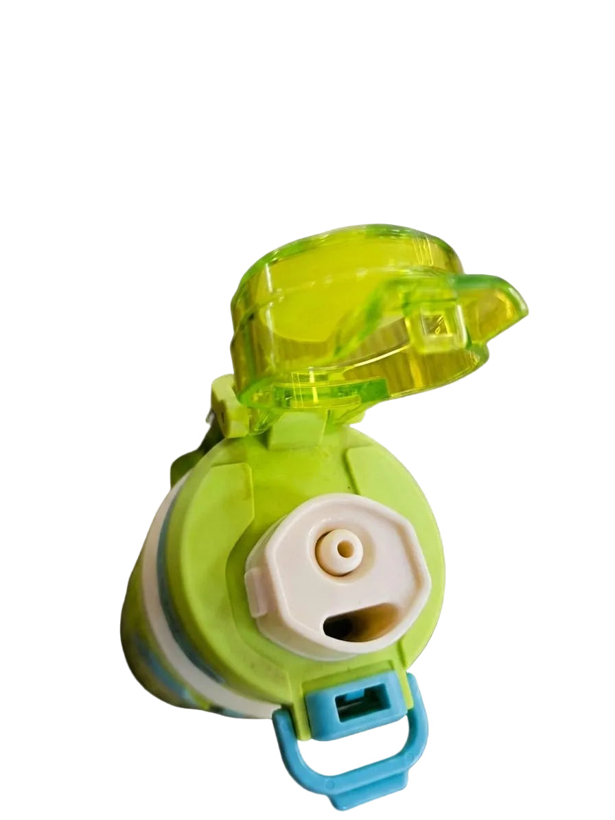 Bigman Green Sports Water Bottle with Strap