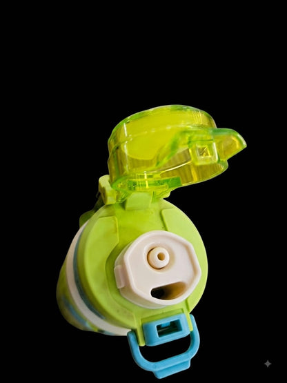 Bigman Green Sports Water Bottle with Strap