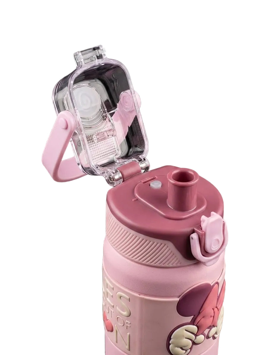 Bigman Disney Minnie Mouse Pink Water Bottle