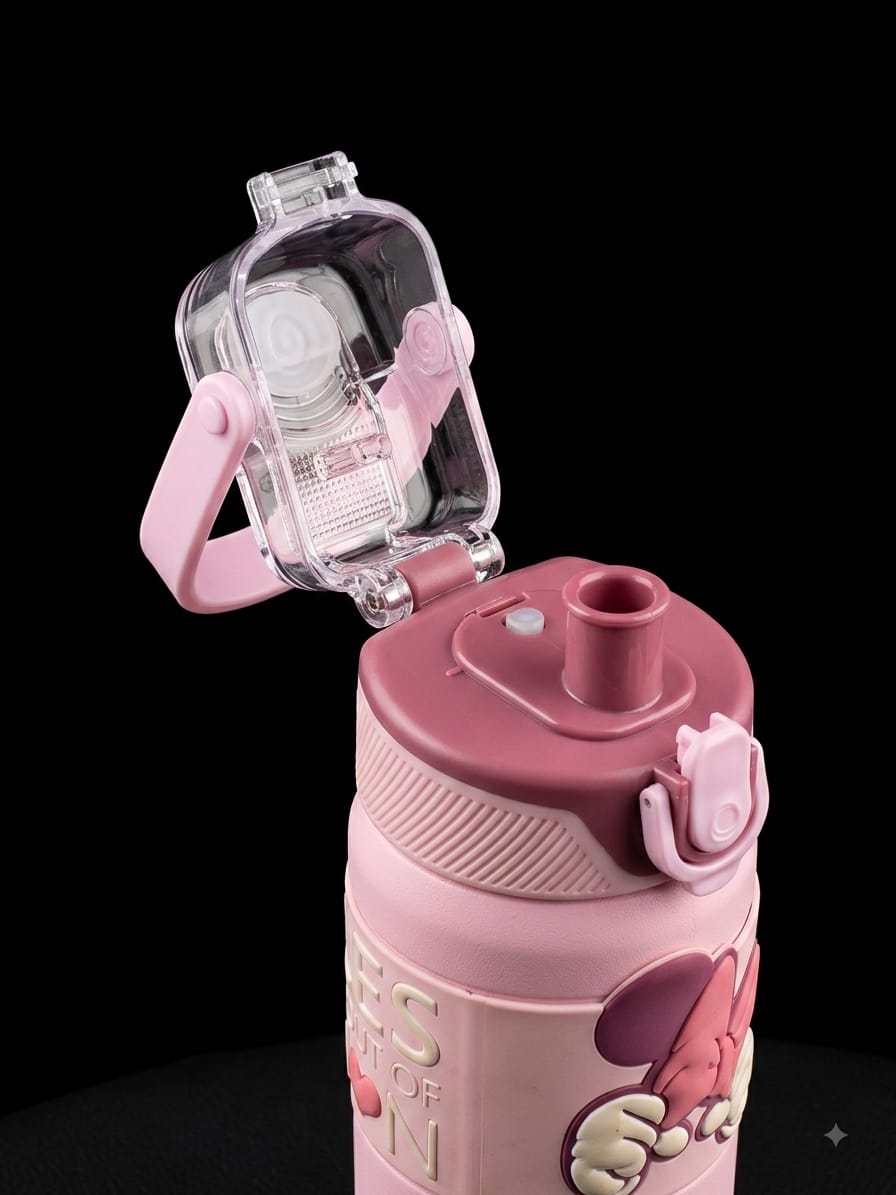Bigman Disney Minnie Mouse Pink Water Bottle