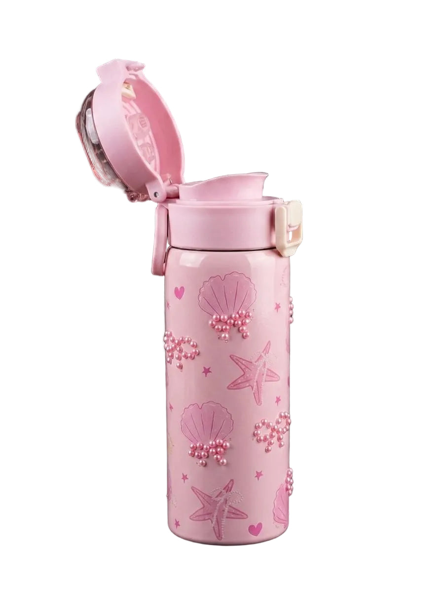 BIGMAN Pink Water Bottle