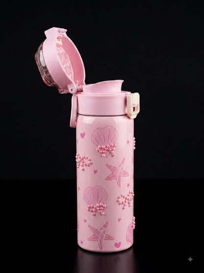 BIGMAN Pink Water Bottle