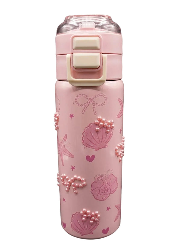 BIGMAN Pink Water Bottle