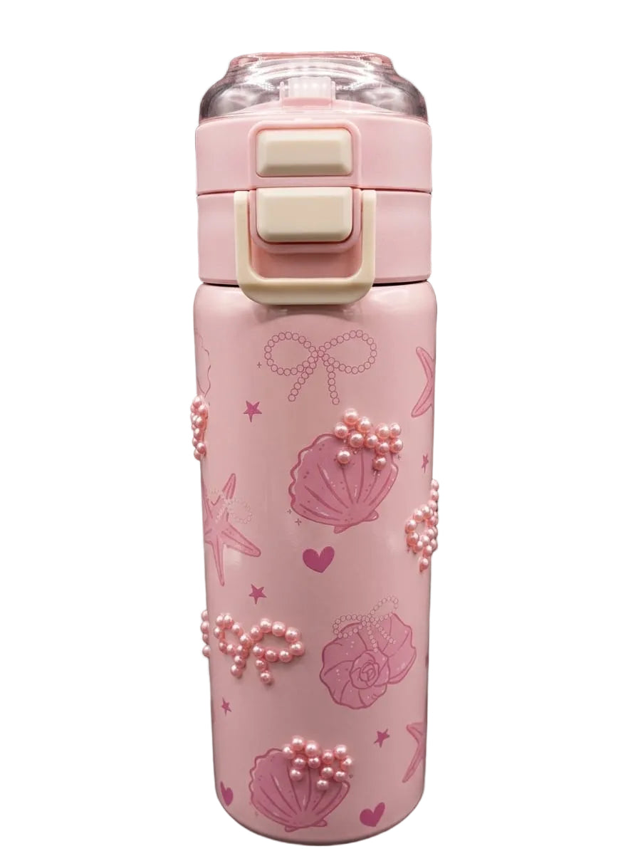 BIGMAN Pink Water Bottle