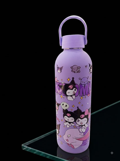 BIGMAN Kuromi Purple Water Bottle