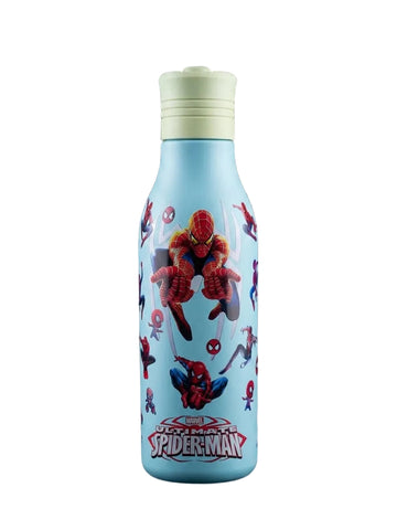 BIGMAN Spiderman Blue Water Bottle