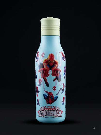 BIGMAN Spiderman Blue Water Bottle