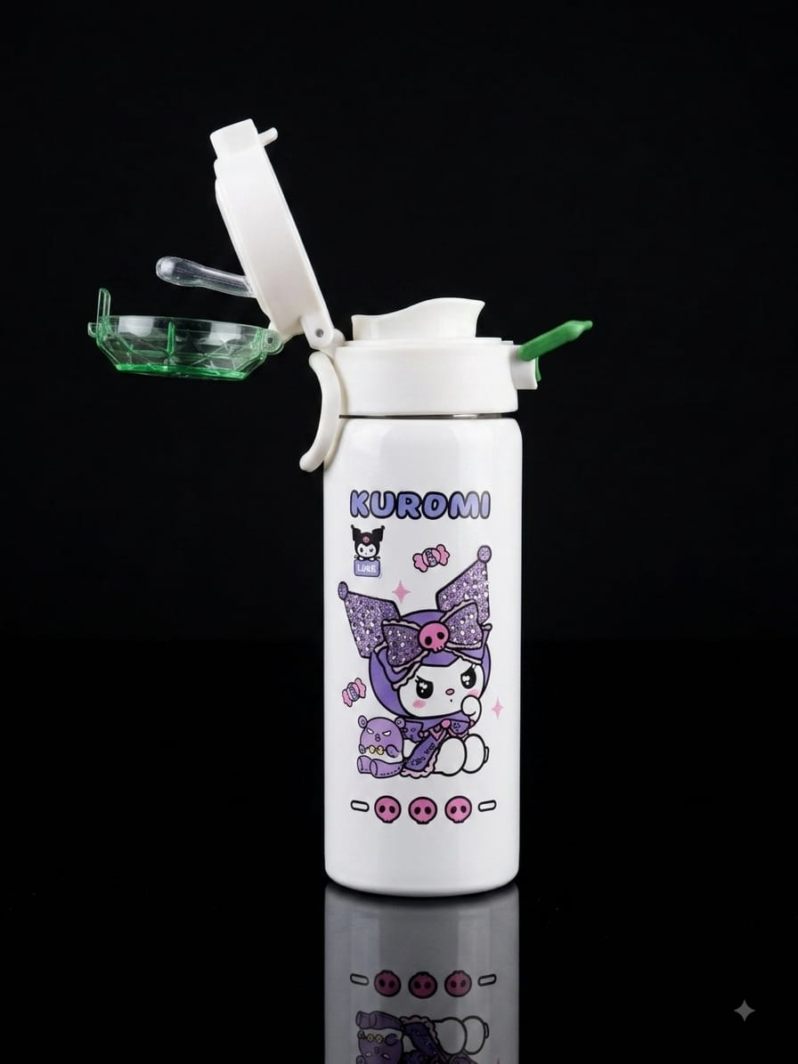 BIGMAN Kuromi White Water Bottle
