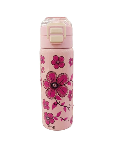 BIGMAN Floral Blossom Water Bottle