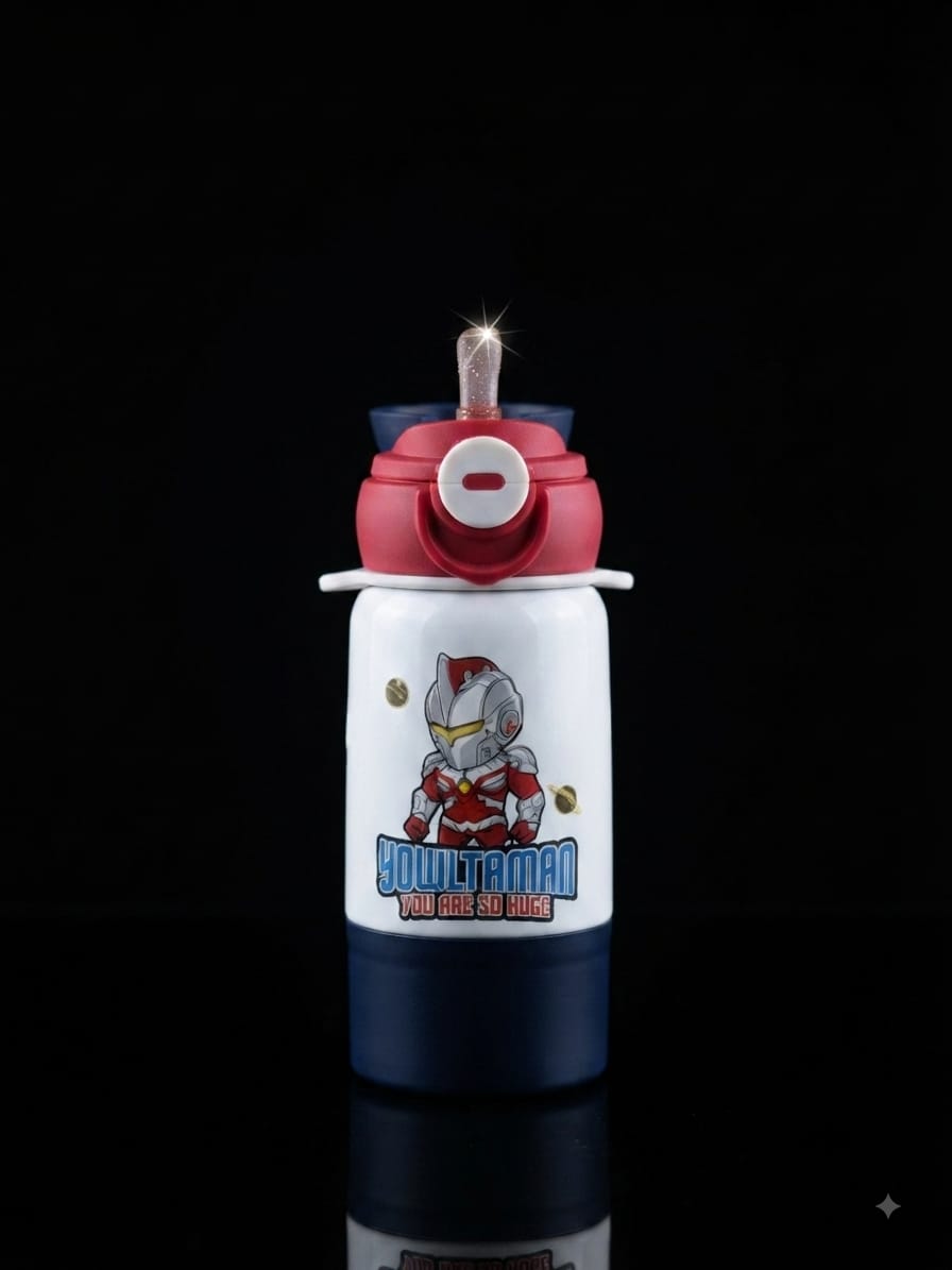 BIGMAN Kids Character Water Bottle