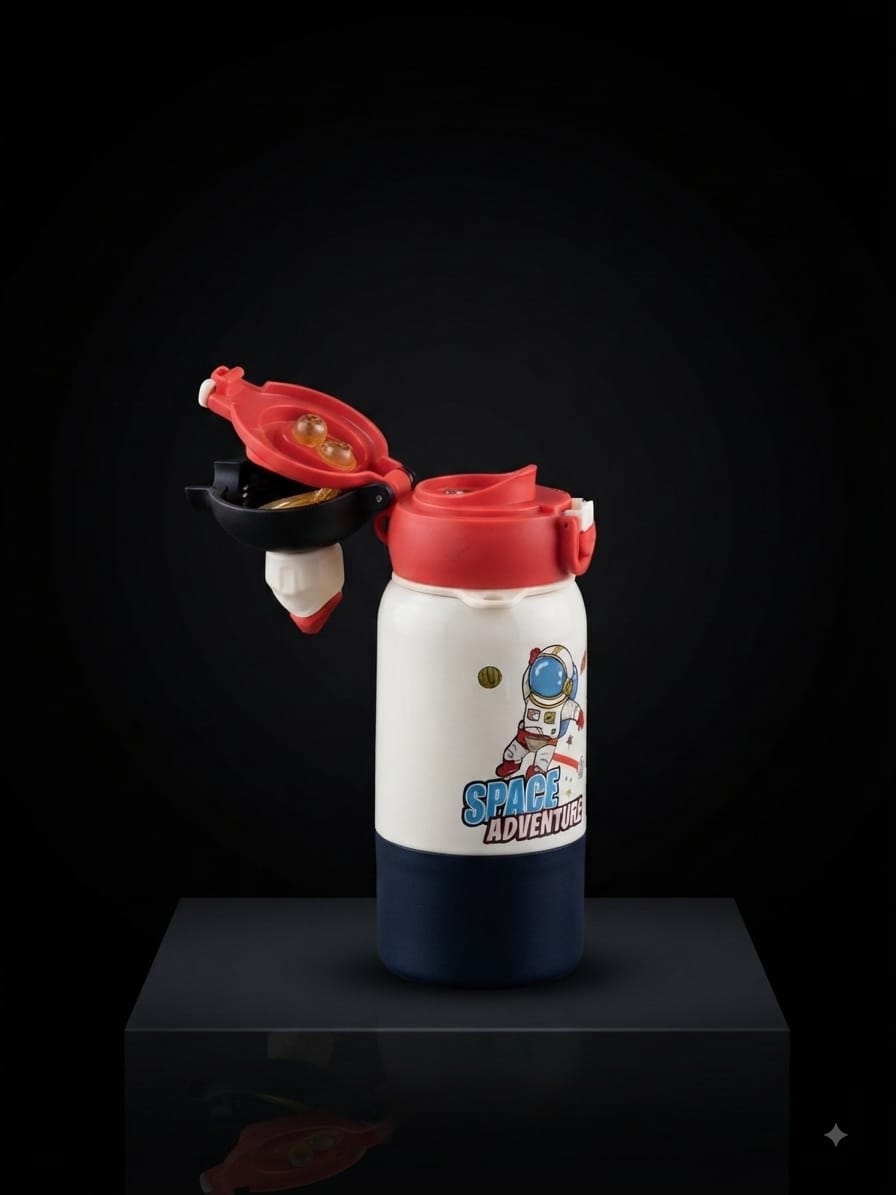 BIGMAN Kids Character Water Bottle