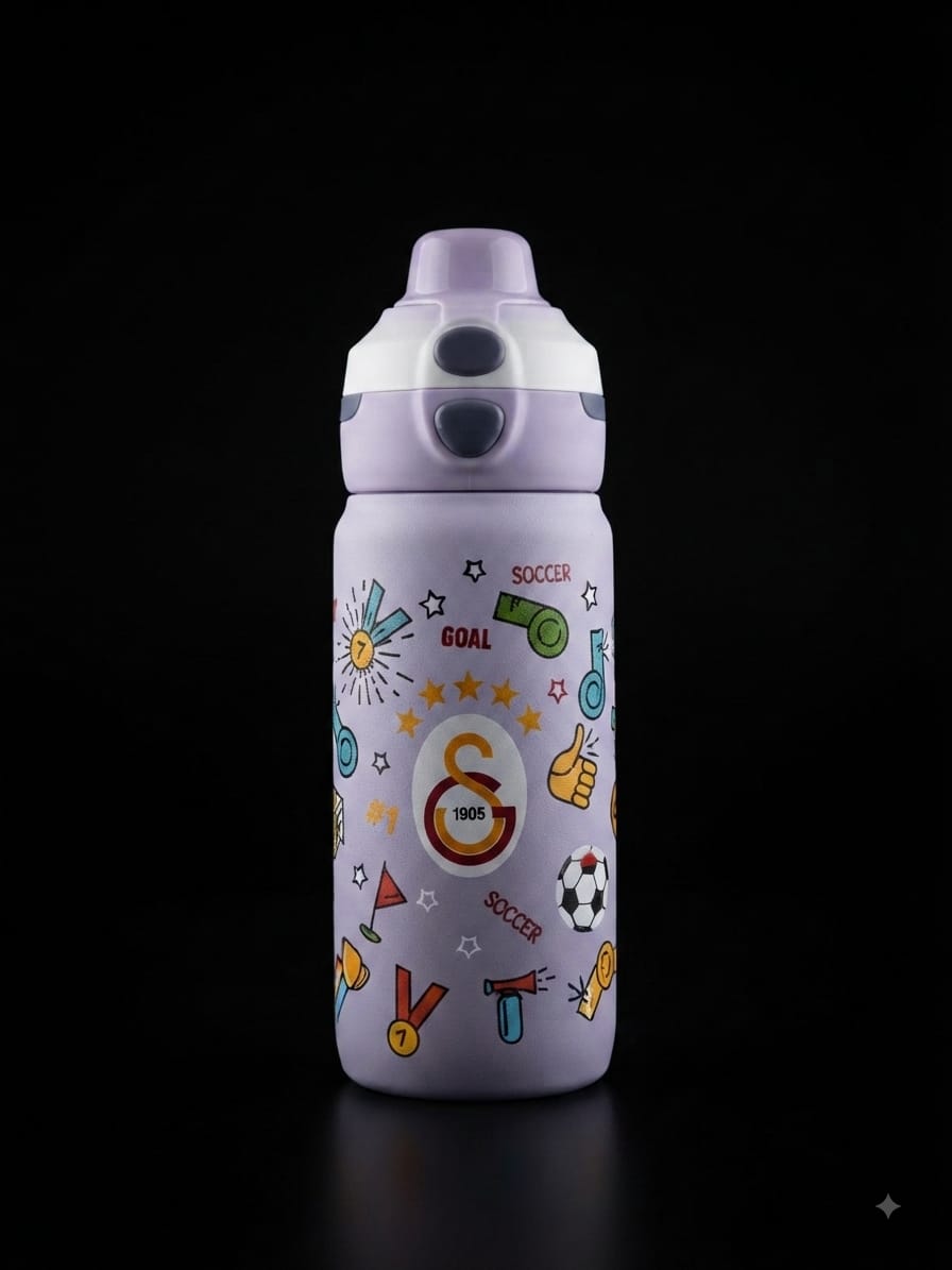 BIGMAN Kids Soccer Water Bottle