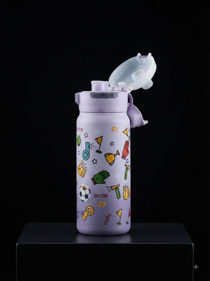 BIGMAN Kids Soccer Water Bottle