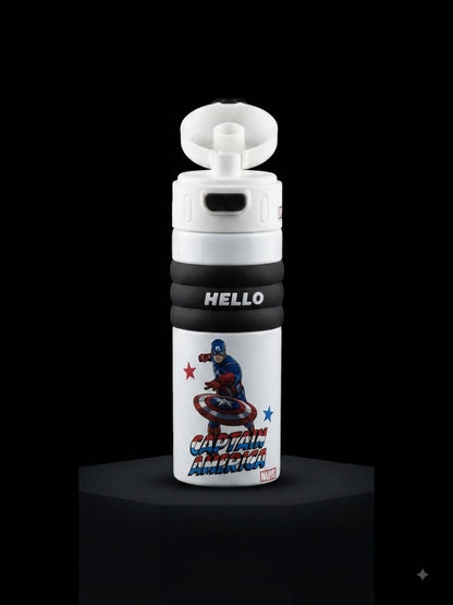 BIGMAN Captain America Kids Water Bottle