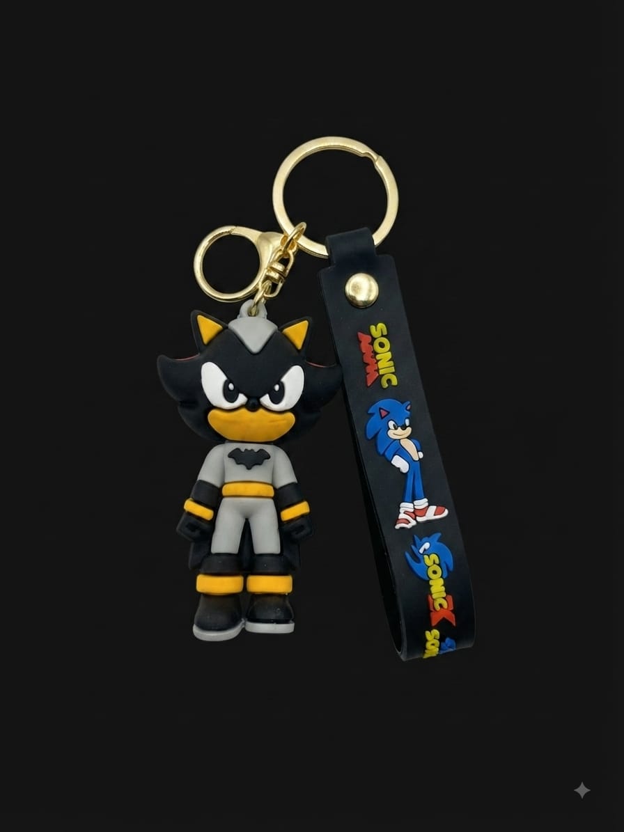 Bigman Sonic Batman Keychain