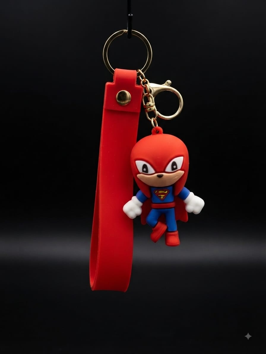 Bigman Sonic Superhero Keychain