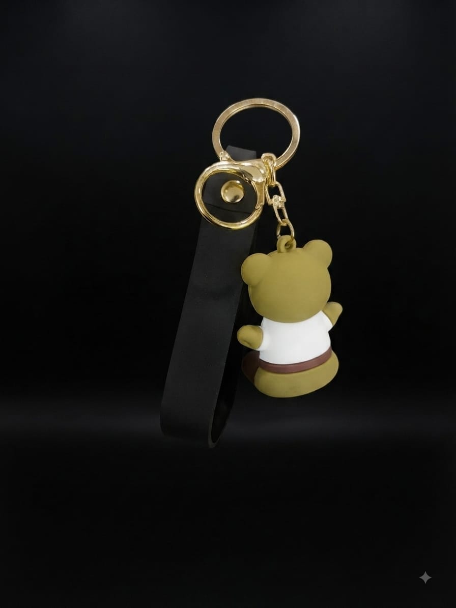 Bigman Starbucks Bear Keychain