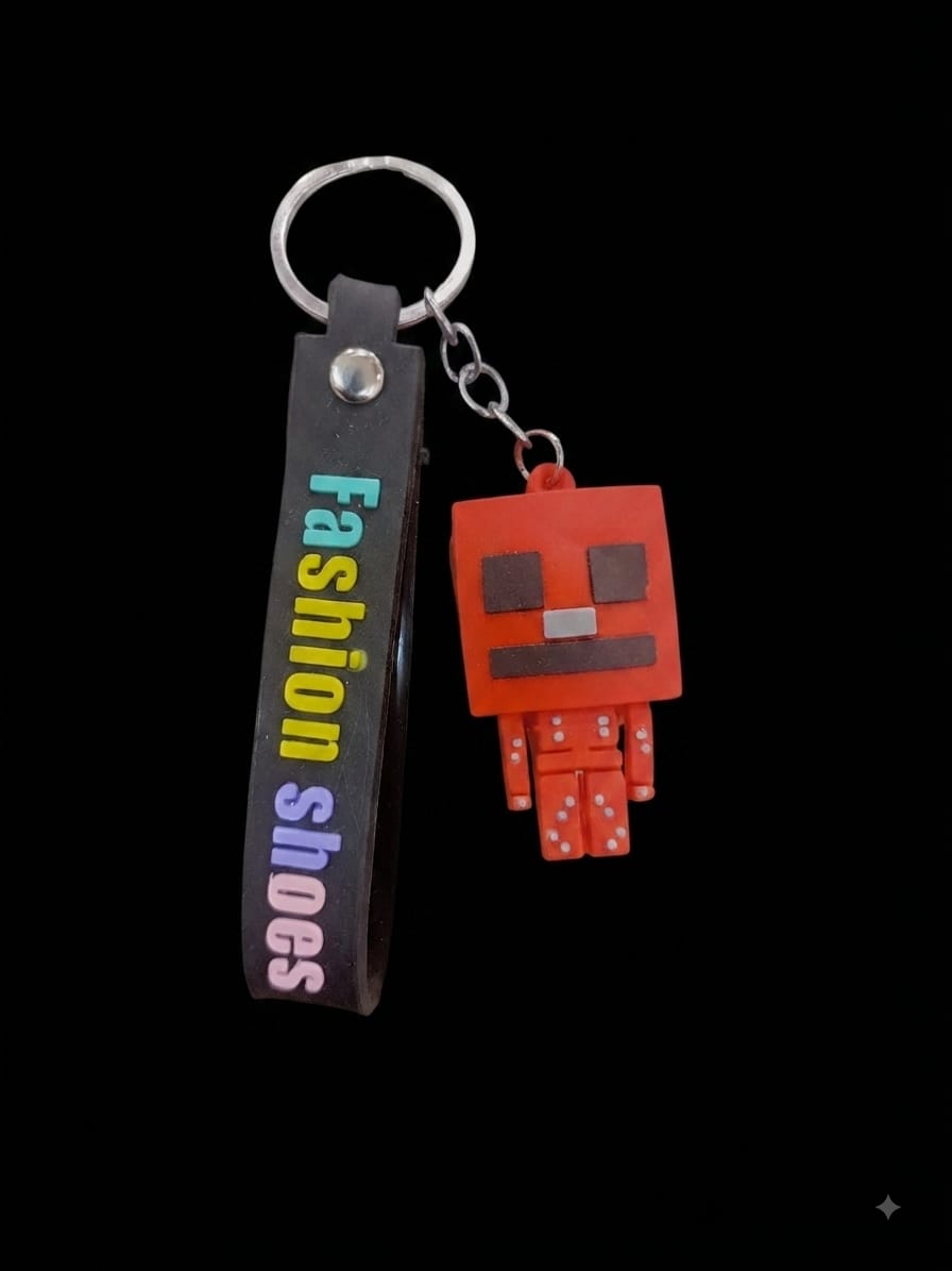 Bigman Minecraft Keychain