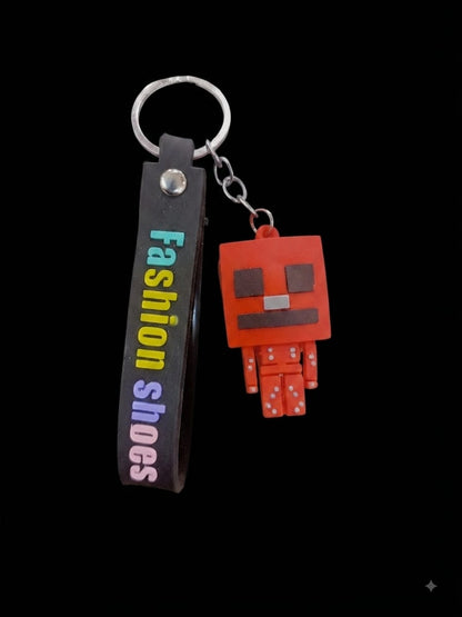 Bigman Minecraft Keychain