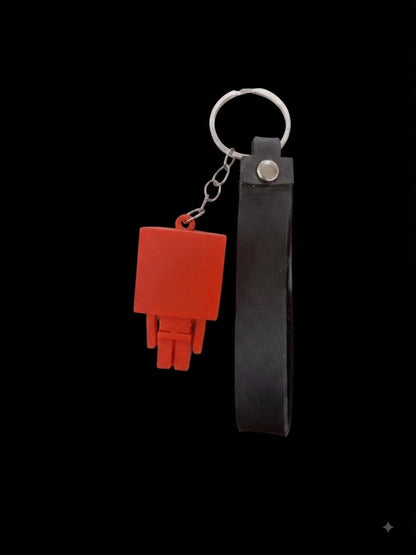 Bigman Minecraft Keychain