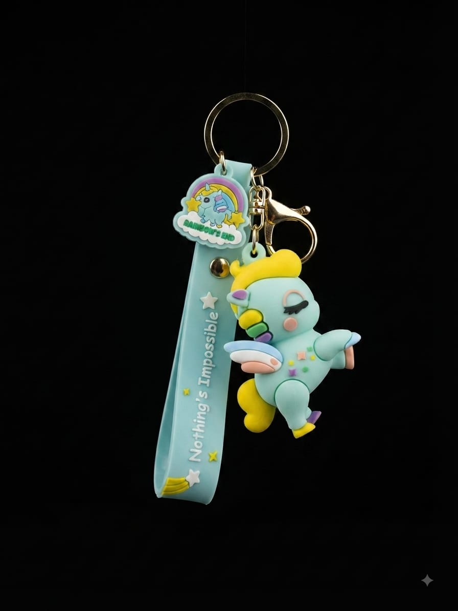 Bigman Dragon Unicorn Keychain