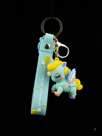 Bigman Dragon Unicorn Keychain