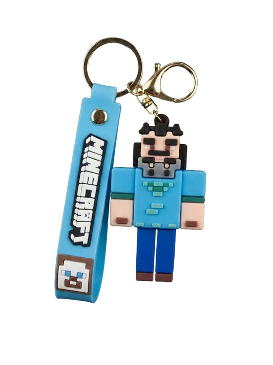 Bigman Minecraft Keychain