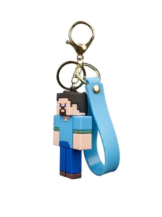 Bigman Minecraft Keychain