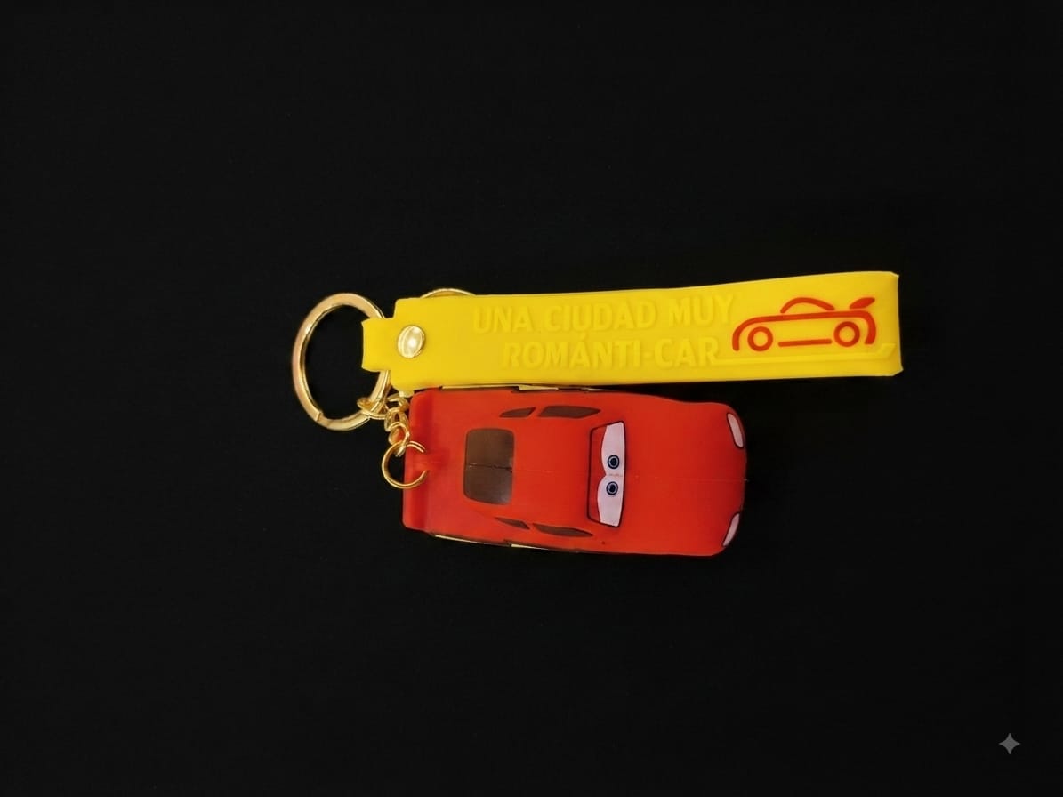 Bigman Cartoon Car Keychain