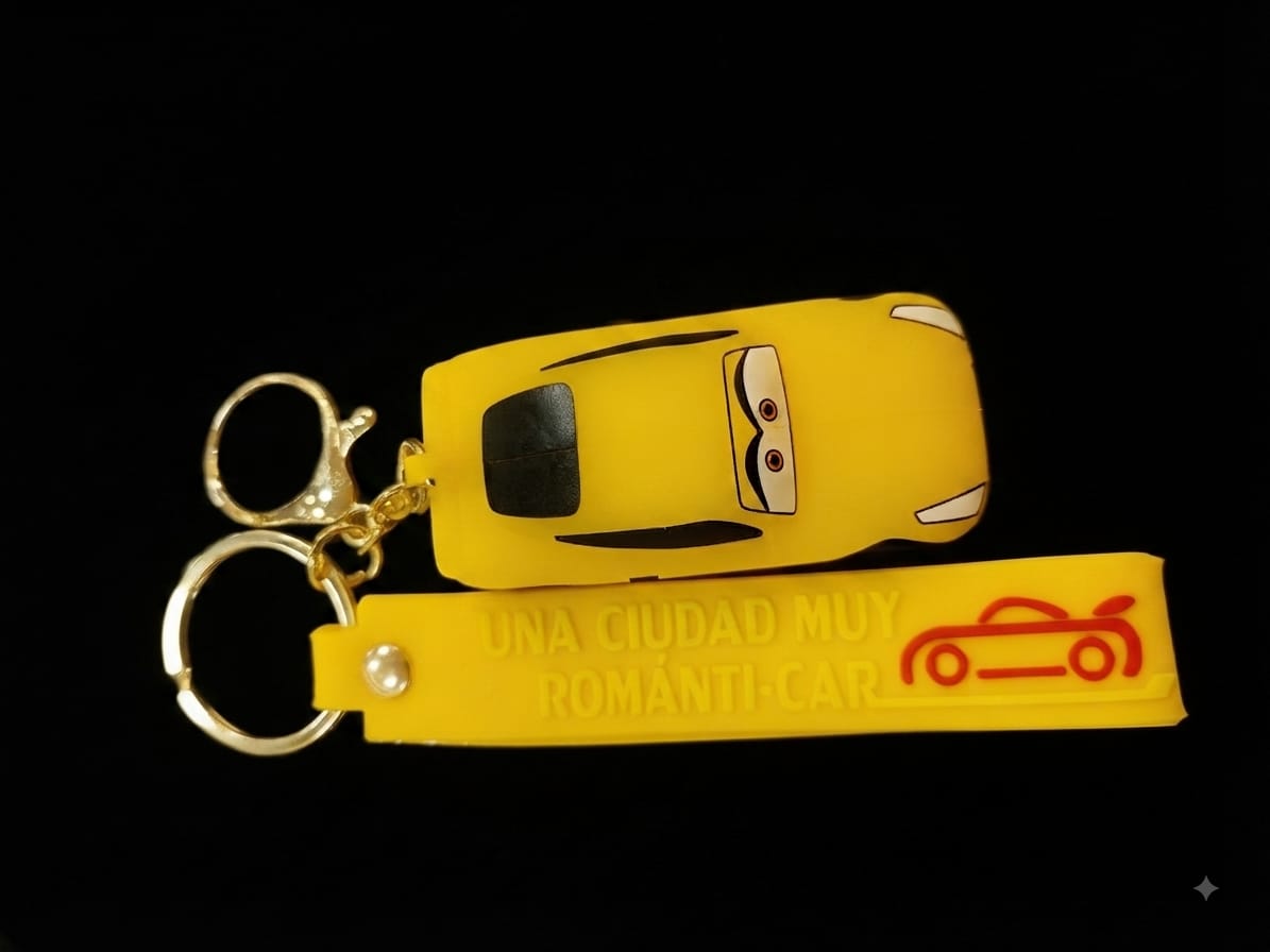 Bigman Cartoon Car Keychain