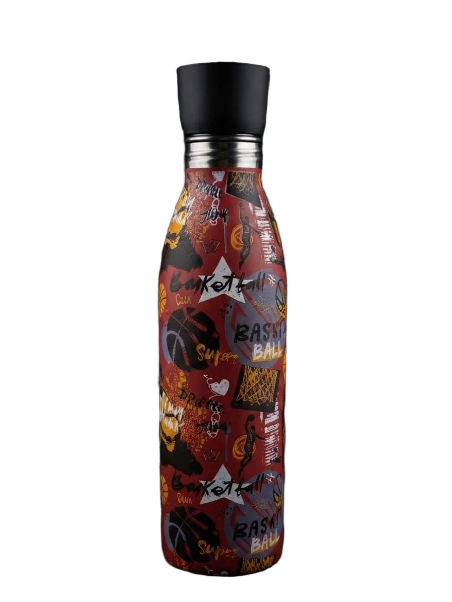 Graffiti Design Stainless Steel Water Bottle