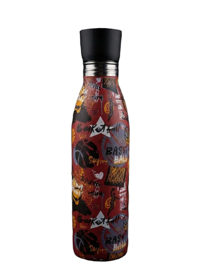 Graffiti Design Stainless Steel Water Bottle