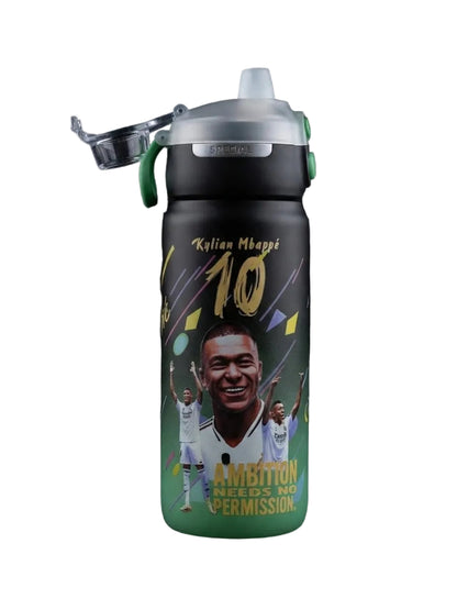 Kylian Mbappé Football Water Bottle
