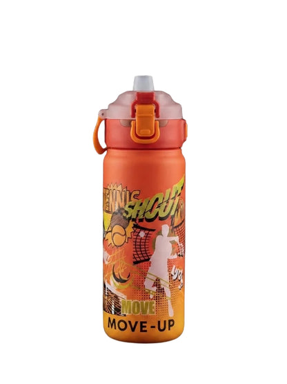 Orange Sports Water Bottle