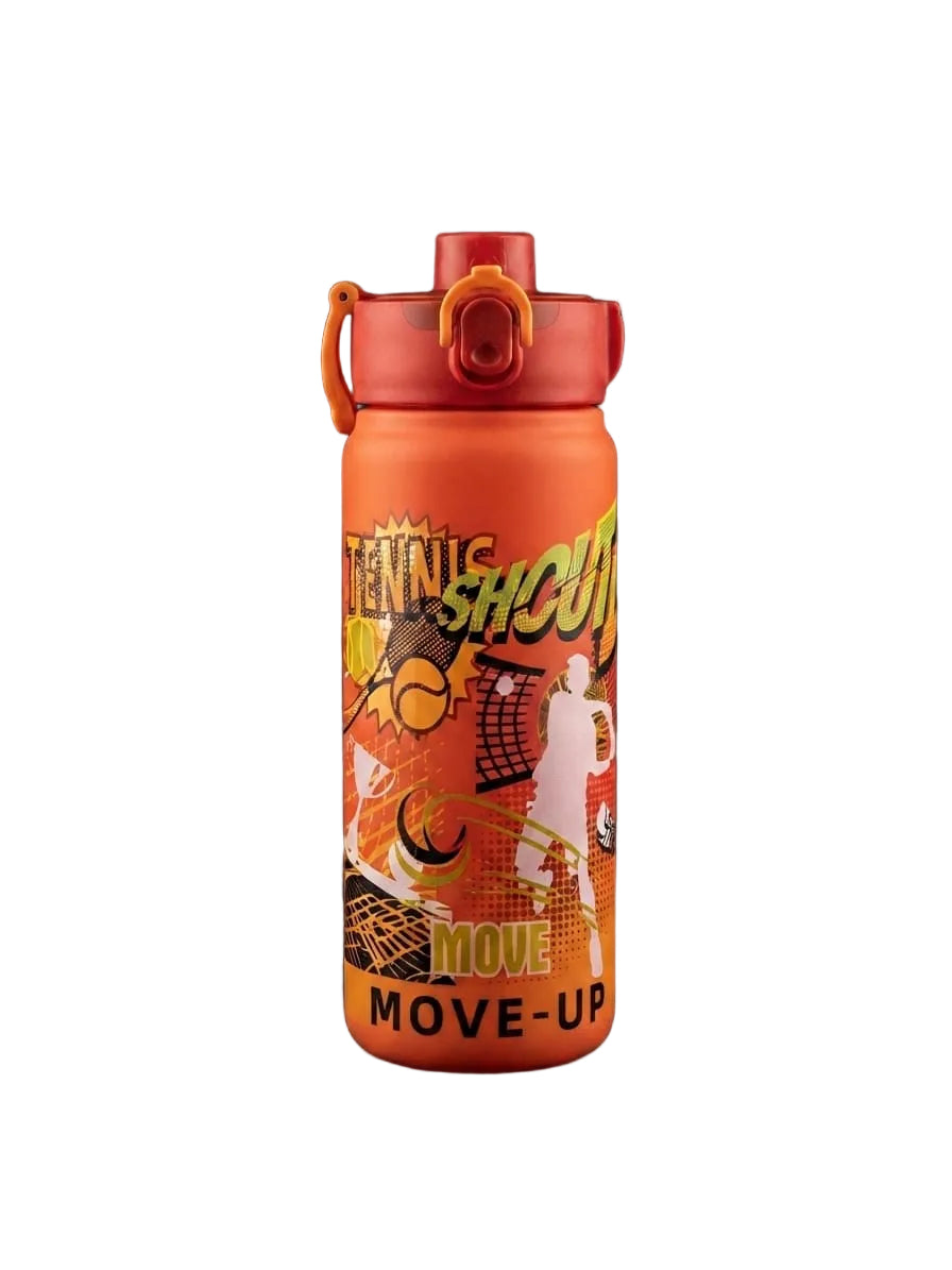 Orange Sports Water Bottle
