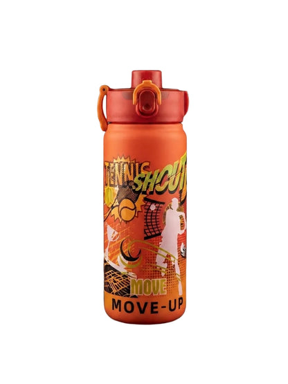 Orange Sports Water Bottle